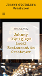 Mobile Screenshot of johnnyoquigleys.com